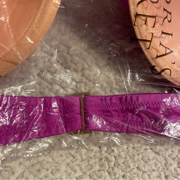 💖Victoria's Secret 🌸Shine Strap Swim Bombshell Add-2-cups Push-up Top 38C💖 - Picture 10 of 10